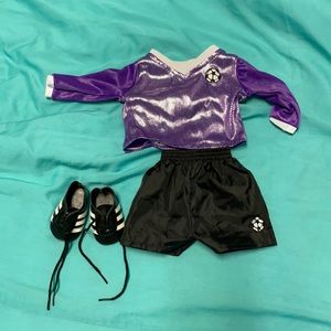 Doll Soccer Outfit